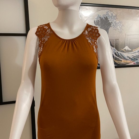 H&M brown top / blouse - Picture 3 of 4